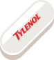 Tylenol back pain pill icon