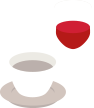 Coffee and wine icon