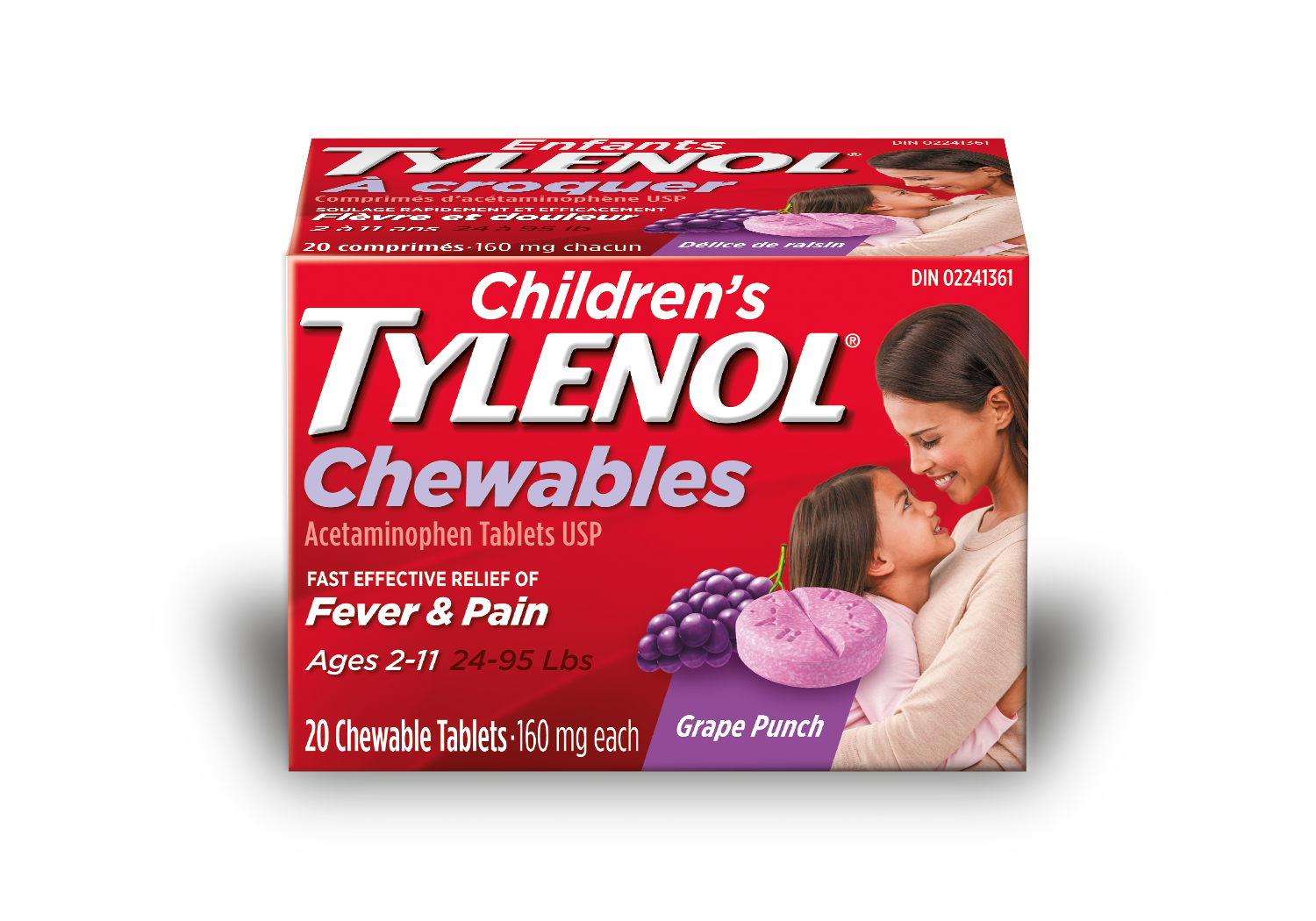 Sign up and earn a rewardChildren’s TYLENOL® Chewables for Fever and Pain