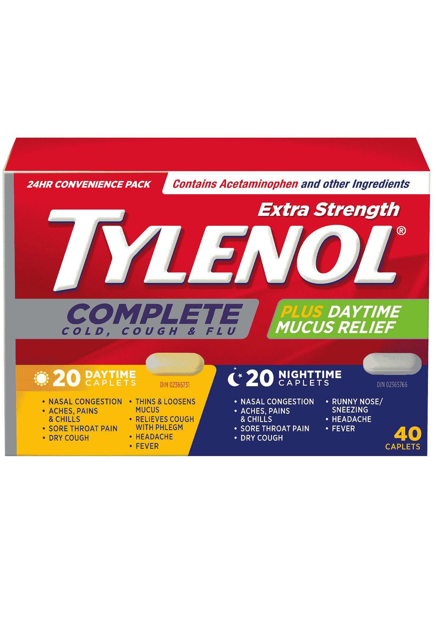 TYLENOL® Complete Cold, Cough & Flu