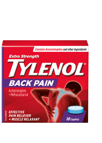 Extra strength TYLENOL® Back Pain, 18 caplets