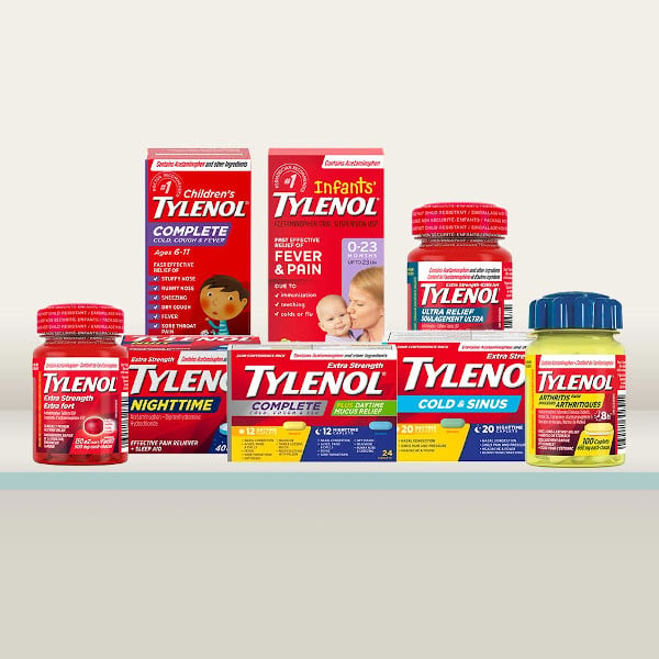 Various Tylenol products